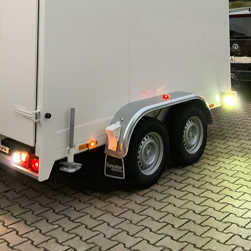Rückfahrscheinwerfer am Anhänger