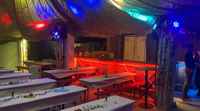 Mobile Event-Bar von Immer-Kühl im Einsatz